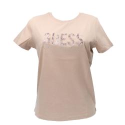 T-shirt SS CN PYTHON LOGO TEE Beige