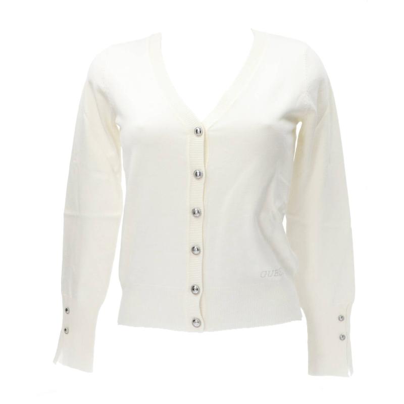 Cardigan ZENA CARDI LS SWTR Bianco