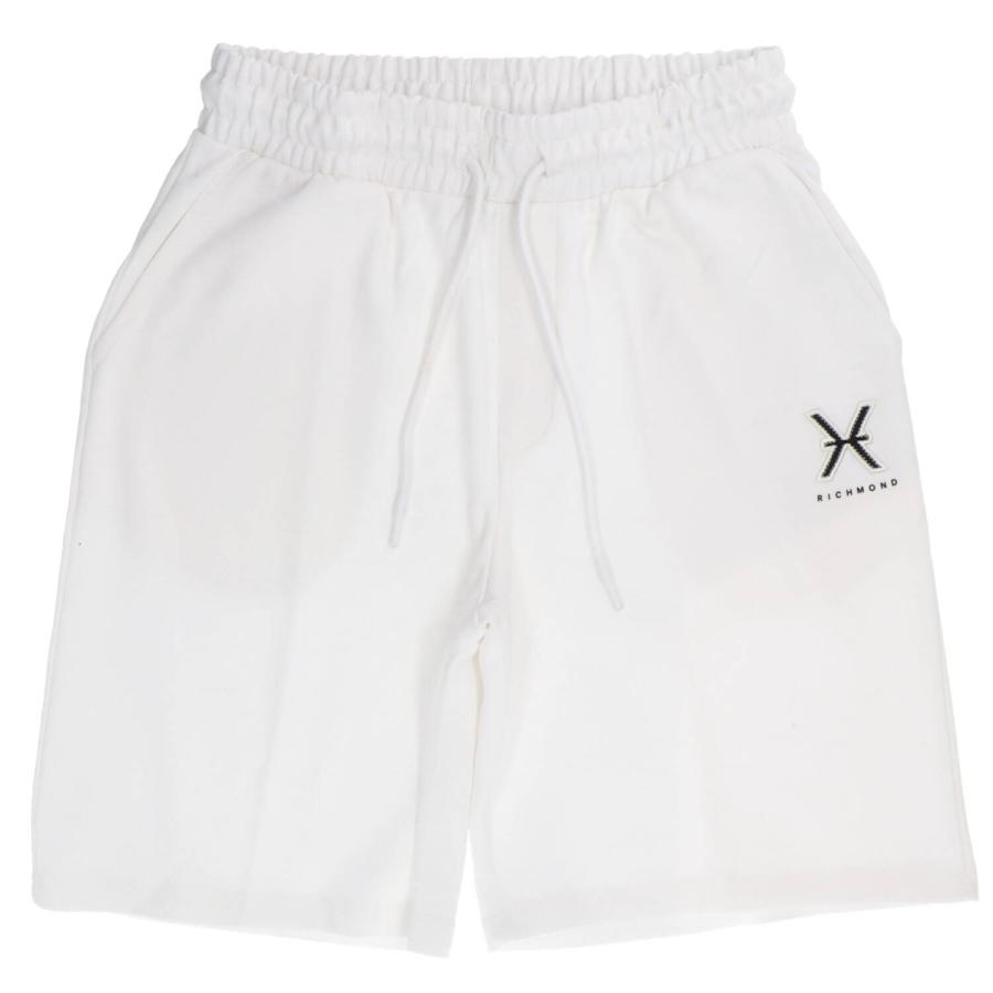 Richmond Bermuda  FLEECE STICI Bianco 2