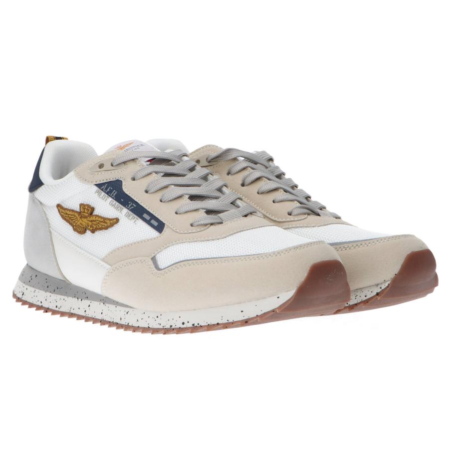 Aeronautica Militare Sneakers mesh e suede 251SC288CT3545 Bianco 2
