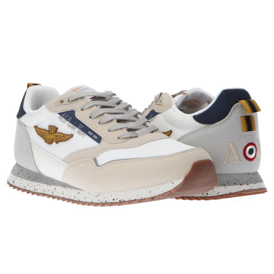 Aeronautica Militare Sneakers mesh e suede 251SC288CT3545 Bianco 3