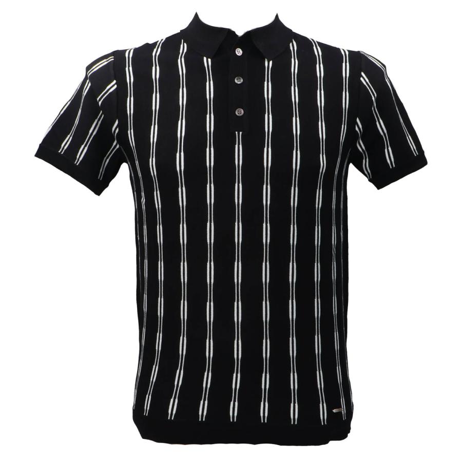 Gianni Lupo Polo  IN MAGLIA Nero Bianco 1