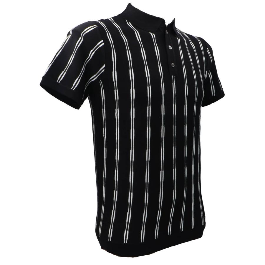 Gianni Lupo Polo  IN MAGLIA Nero Bianco 2
