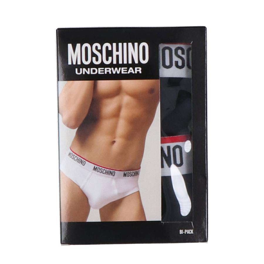 Moschino Intimo V1A1392 BI-PACK SLIP Nero 2