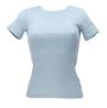 T-shirt GJ SS CN EMBRO SLIM TOP Azzurro