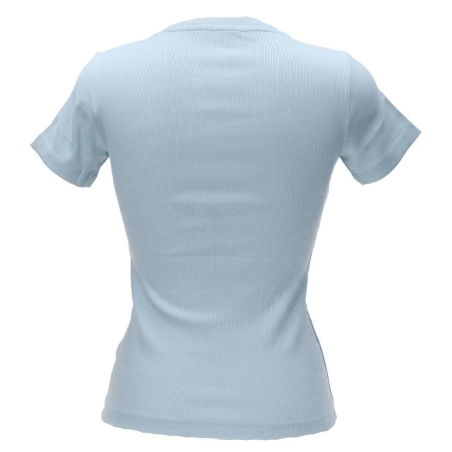 Guess T-shirt GJ SS CN EMBRO SLIM TOP Azzurro 3