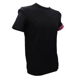 T-shirt D9M3S5770 T-SHIRT Nero Fucsia