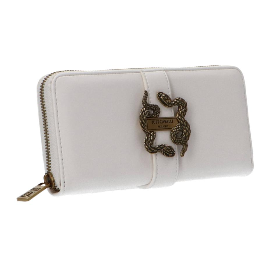 Just Cavalli Portafogli  JC A _ ICONIC SNAKES - STYLE 12 WALLET Bianco  3