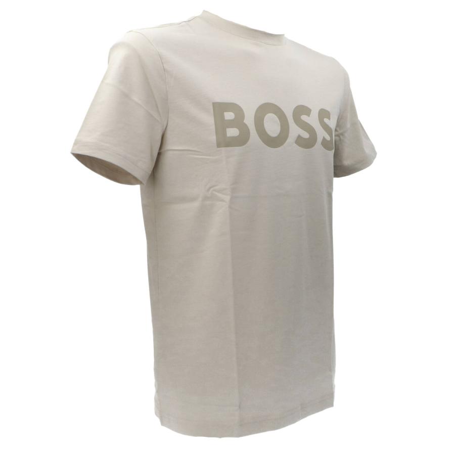 Boss T-shirt THINKING1 Beige Beige 2