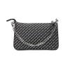 Borse a spalla SHOULDER BAG DISCE Bianco nero