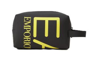 POCHETTE MAXI LOGO Nero Giallo