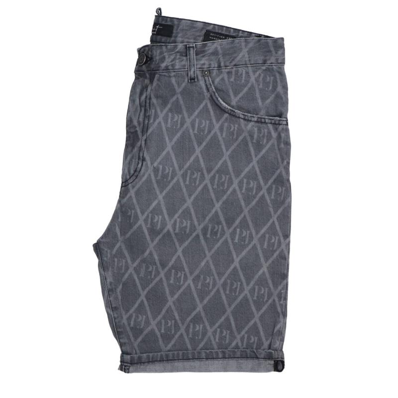 Bermuda SHORT 4 TASCHE RETRO LASER V15 Grigio
