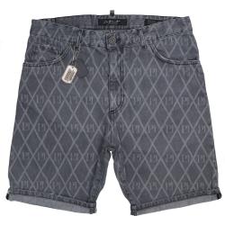 Bermuda SHORT 4 TASCHE RETRO LASER V15 Grigio