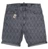 Bermuda SHORT 4 TASCHE RETRO LASER V15 Grigio