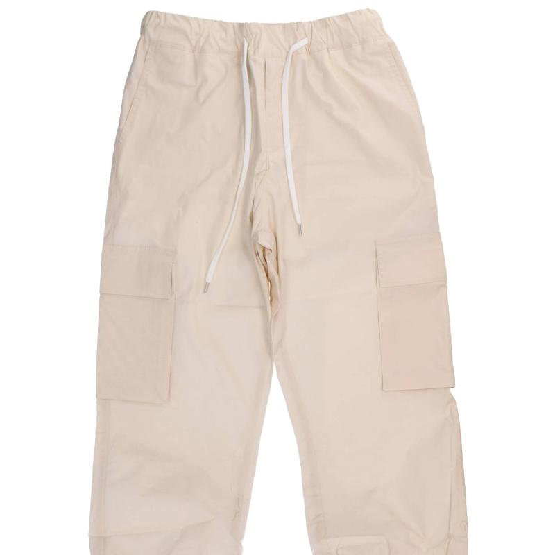 Pantaloni PANTALONE 2 TASCONI PU02 Beige Panna
