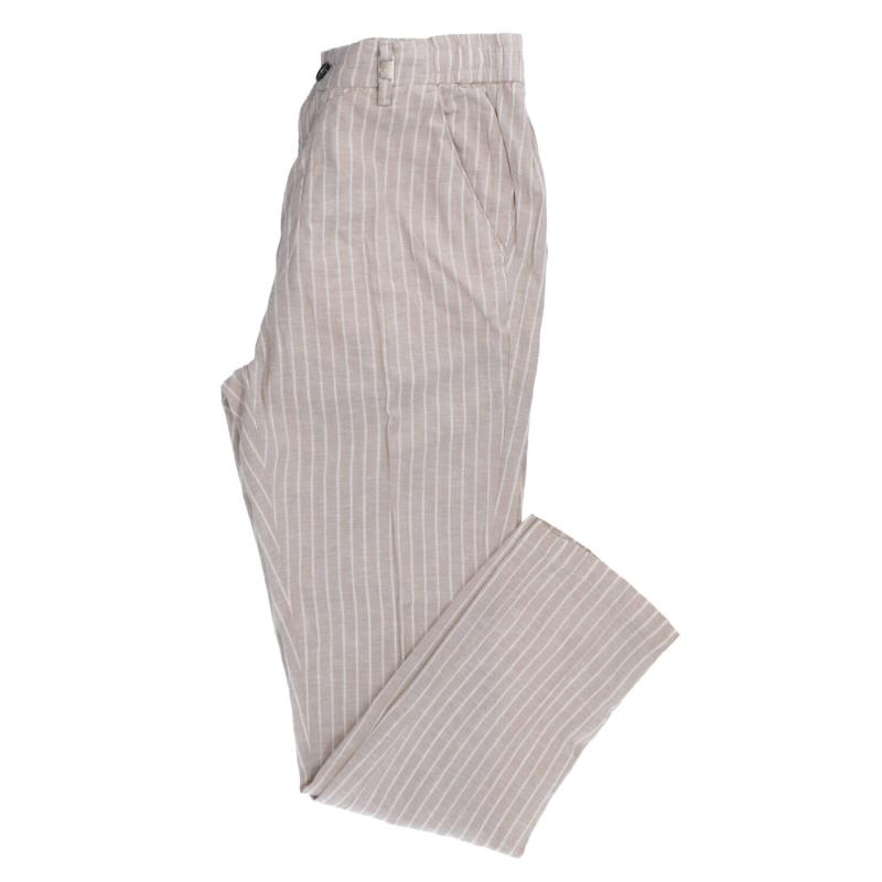 Pantaloni PANTALONE PSE1372SS Beige