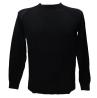 Maglioni PULLOVER PARICOLLO RAGLAN M07 Nero