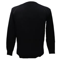 Maglioni PULLOVER PARICOLLO RAGLAN M07 Nero