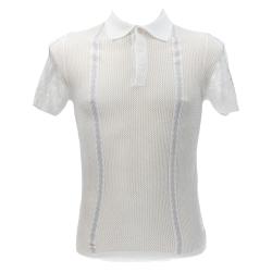 Polo MAGLIA SCOLLO POLO M37 Bianco