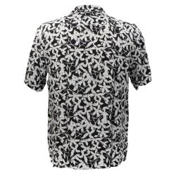Camicia CAMICIA BOWLING FANCY Nero Bianco