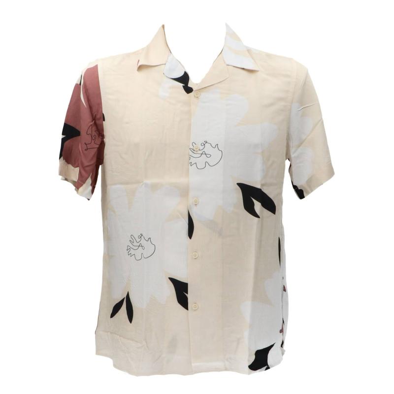 Camicia CAMICIA BOWLING FANCY Beige