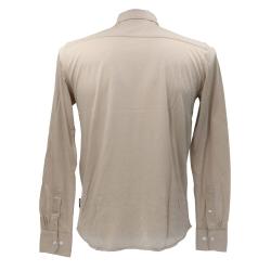 Camicia CAMICIA MICRO PIQUET C35 Beige