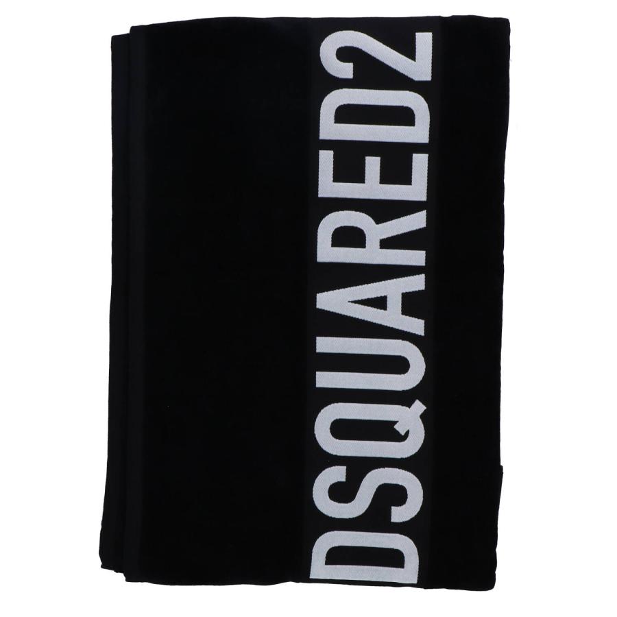 Dsquared2 Telo mare D7P005980 TOWEL Nero 2