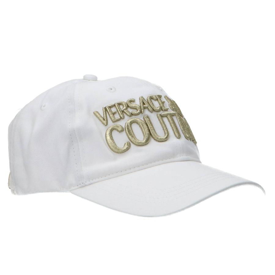 Versace Cappellini BASEBALL CAP CUT Bianco 2