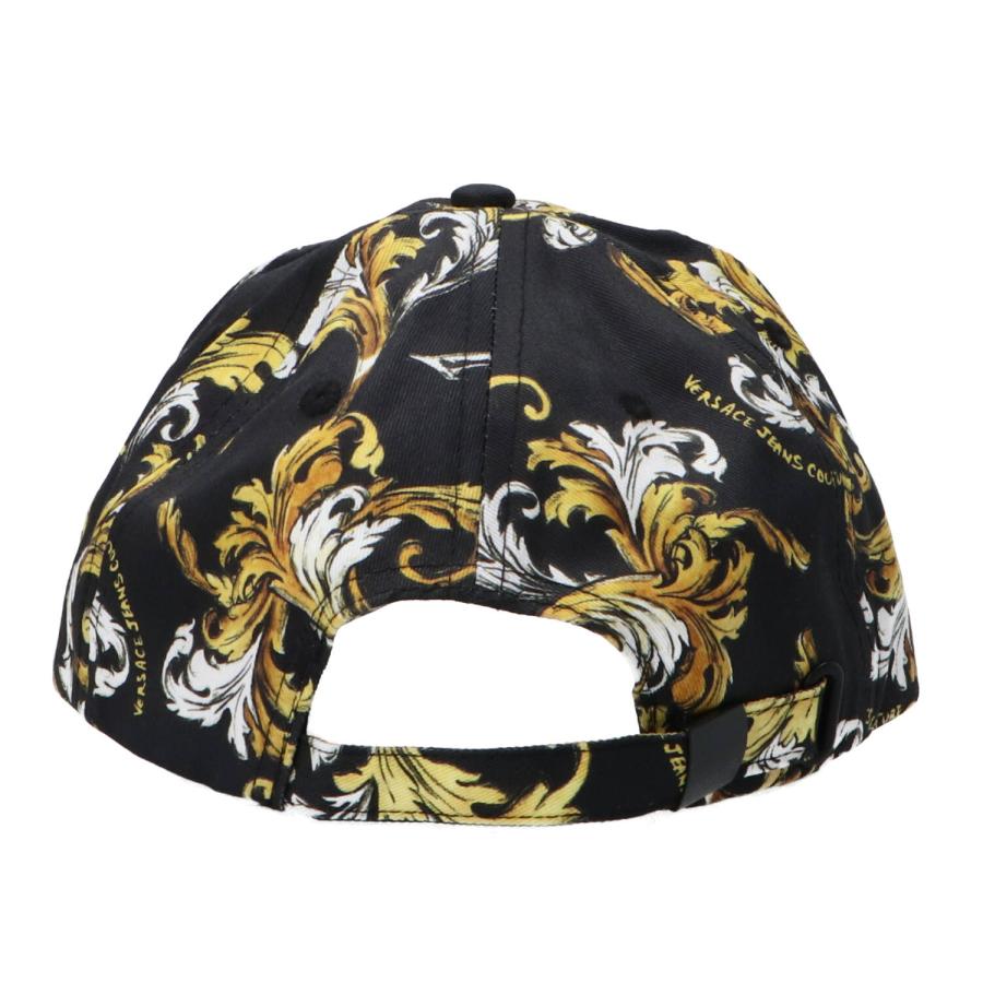 Versace Cappellini BASEBALL CAP BAROCCO Nero 3