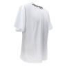 T-shirt SHIRT ART PRINT NECK COMFORT Bianco