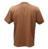 T-shirt SHIRT ART PRINT NECK COMFORT Marrone