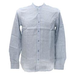 Camicia COLLO COREANA GL7782S-S25 Azzurro