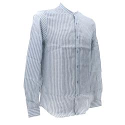 Camicia COLLO COREANA GL7782S-S25 Azzurro
