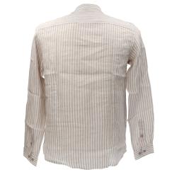 Camicia COLLO COREANA GL7782S-S25 Beige
