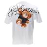 T-shirt SHIRT ART ROMANTIC BEAR Bianco