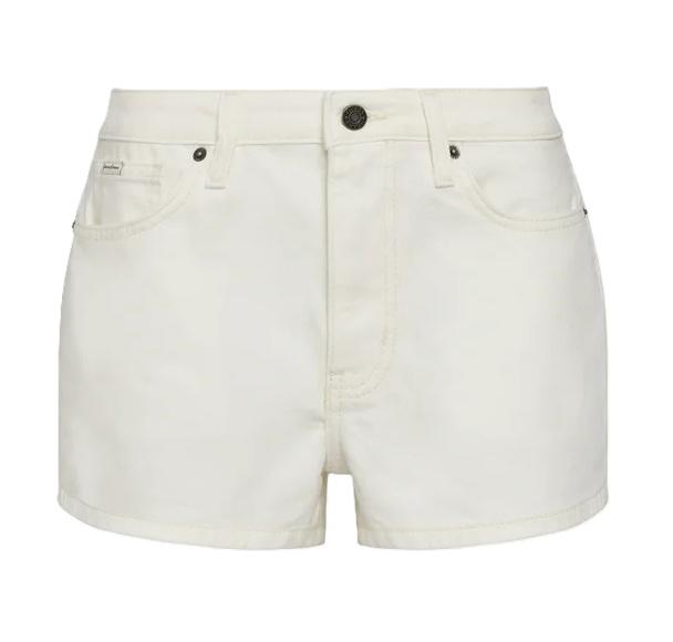 Guess Pantaloncini GJ HIGHWAIST VINTAGE SHORT Bianco 1