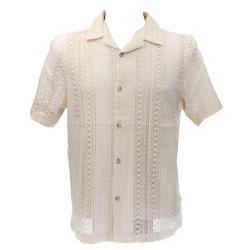 Camicia CAMICIA COLLO BOWLING Beige