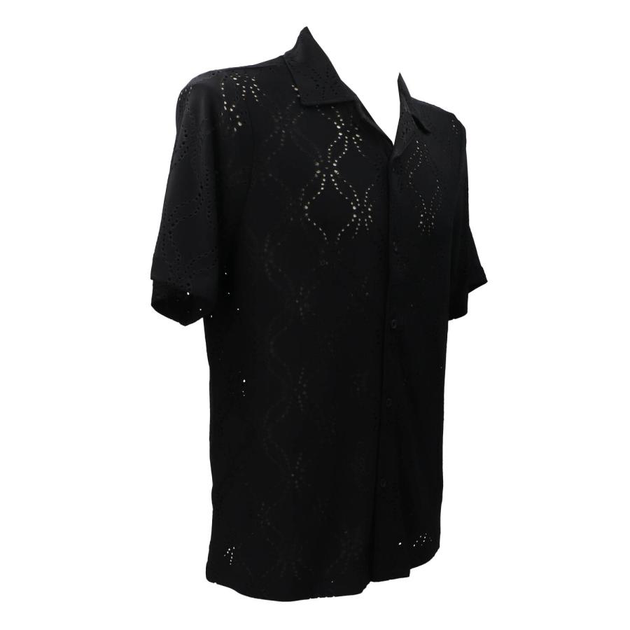 Over D Camicia  COLLO BOWLING  Nero 2