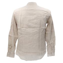 Camicia COLLO PICCOLO GL7619S-S25 Beige