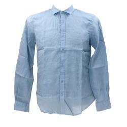 Camicia COLLO PICCOLO GL7619S-S25 Azzurro