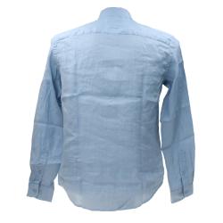 Camicia COLLO PICCOLO GL7619S-S25 Azzurro