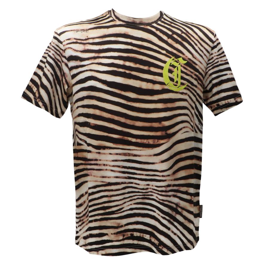 Just Cavalli T-shirt ALLOVER CJ EMBROIDERY Marrone 1