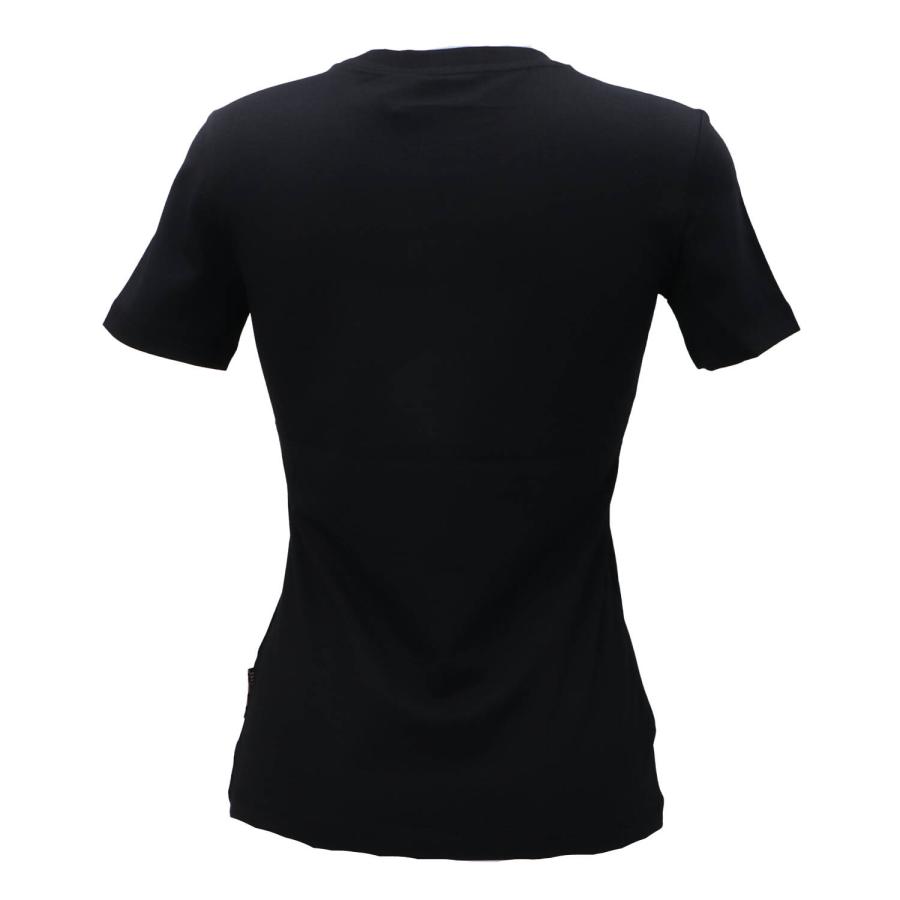 Just Cavalli T-shirt 78PAHE11 EMBLEM STRASS Nero 3