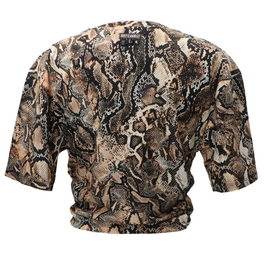Just Cavalli Maglia 78PAHE01 PYTHON Nero Python 3
