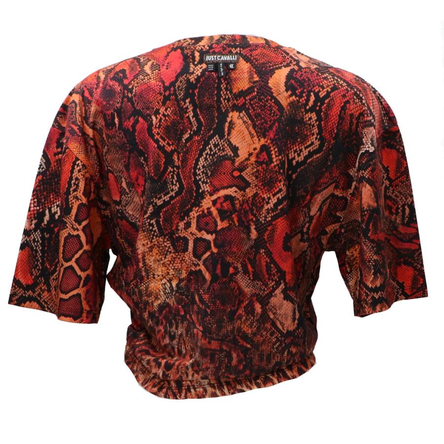Just Cavalli Maglia 78PAHE01 PYTHON Multicolore 3