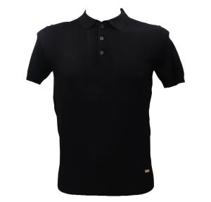 POLO IN MAGLIA Nero