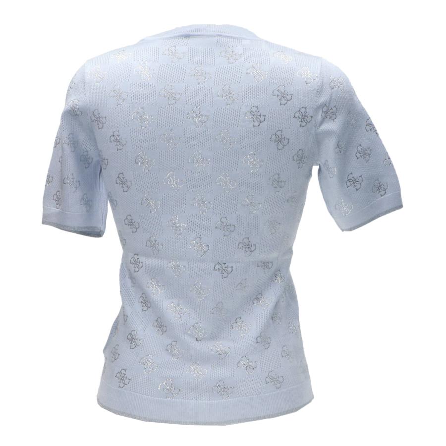 Guess Maglia ROSIE 4G RN SS SWTR Azzurro 3