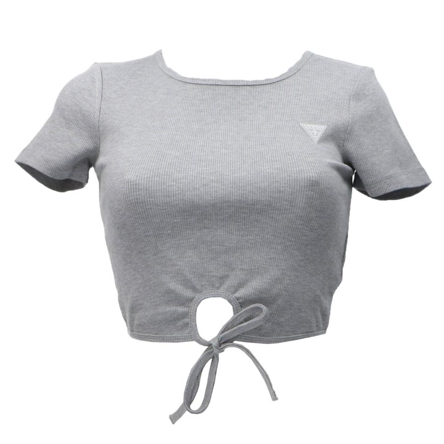 Guess Top CROCUS RIB ACTIVE SS  Grigio 1