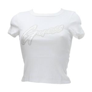 SS CN RIB LOGO TEE Bianco