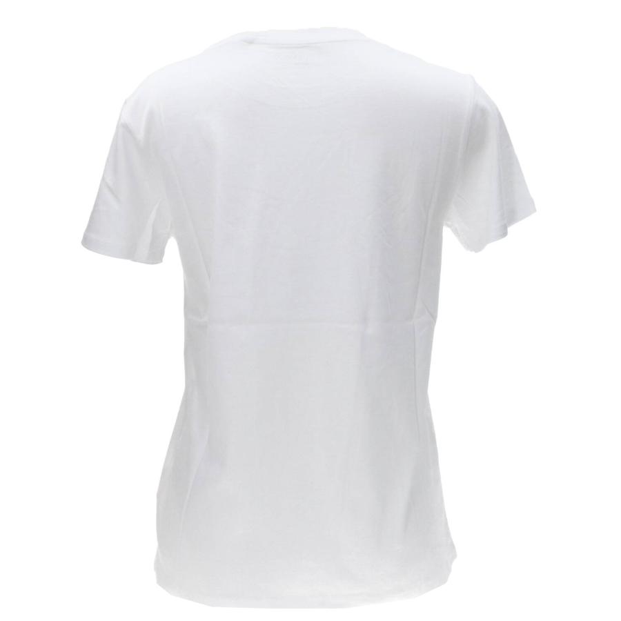 Guess T-shirt SS SCRIPT LACE LOGO EASY TEE Bianco 3